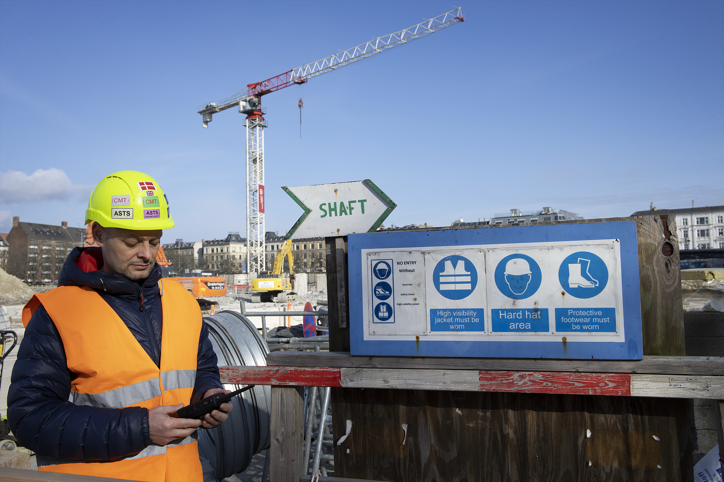 ARBEJDSMILJØHUSET rådgiver på arbejdet med metroen